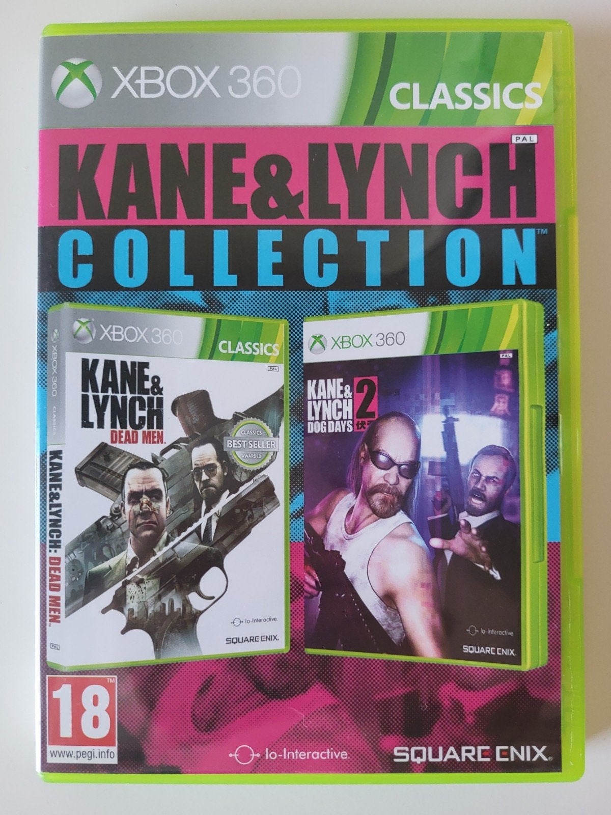 Kane & Lynch Collection - Xbox 360, Spelcomputers en Games, Games | Xbox 360, Vanaf 18 jaar, Shooter, 2 spelers, Ophalen of Verzenden