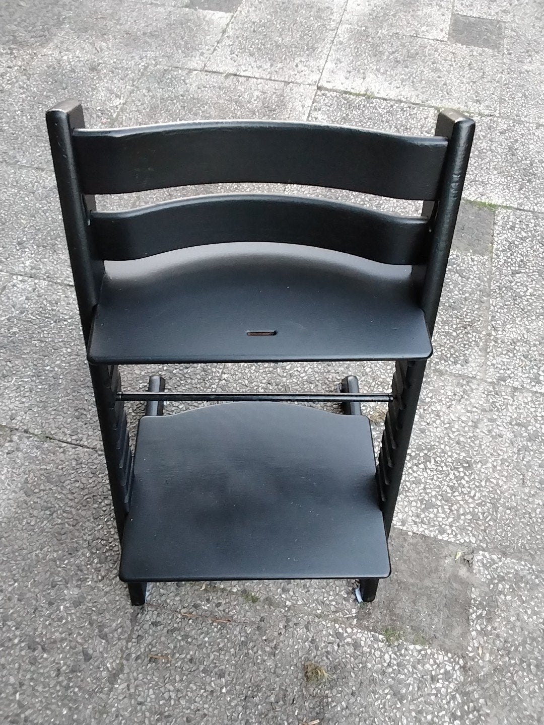 Stokke trip trap kinderstoel oud model kleur zwart € 40, Kinderen en Baby's, Kinderstoelen, Ophalen of Verzenden, Gebruikt, Overige typen