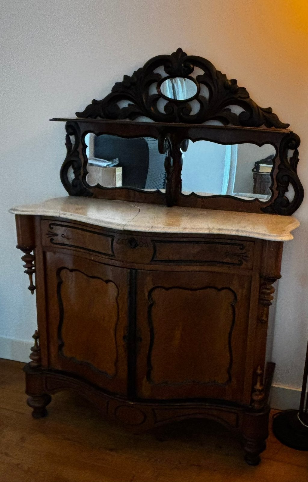 Gratis op te halen Biedermeier kast, Antiek en Kunst, Ophalen