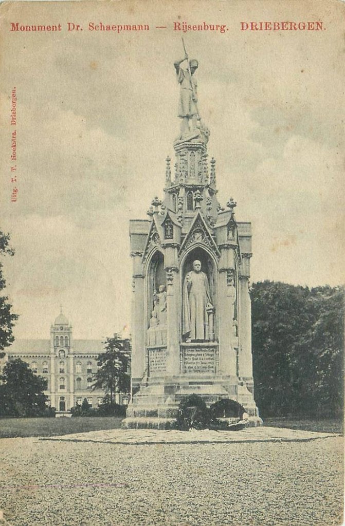 388-407-015 Driebergen-Rijsenburg Monument Dr Schaepman, Verzenden, Voor 1920, Utrecht