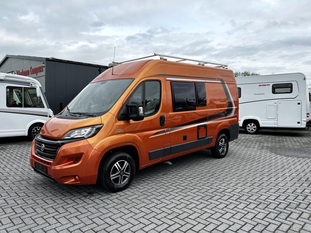Weinsberg CaraBus 540 Dwarsbed/Euro-5/2015/5.40m/Compact, Caravans en Kamperen, Fiat, Tot en met 2, Bedrijf, 5 tot 6 meter