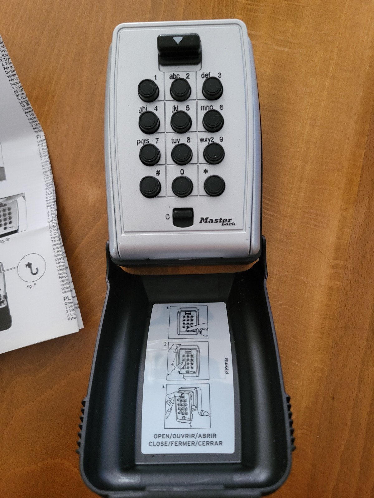 Masterlock 5423D Select Access Sleutelkluis met Cijfercode, Ophalen of Verzenden, Slot