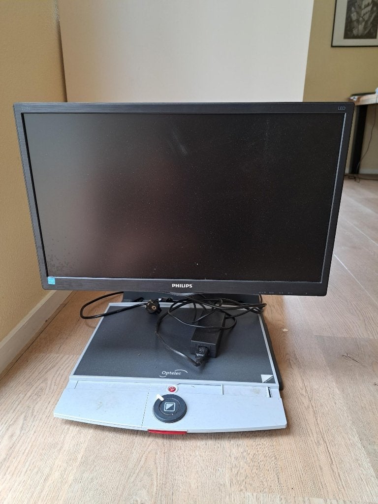 beeldschermloep, Clearview, optec, Ophalen, Gebruikt