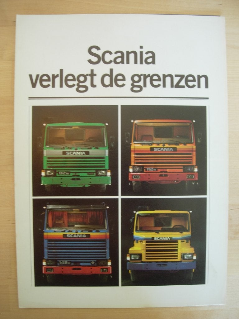 Scania 2-Serie Brochure 1980 - 142 112 82, Gelezen, Ophalen of Verzenden, Overige merken, Scania