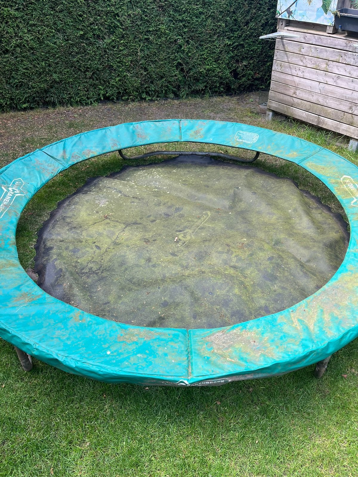 Gratis trampoline, Ophalen, Zo goed als nieuw