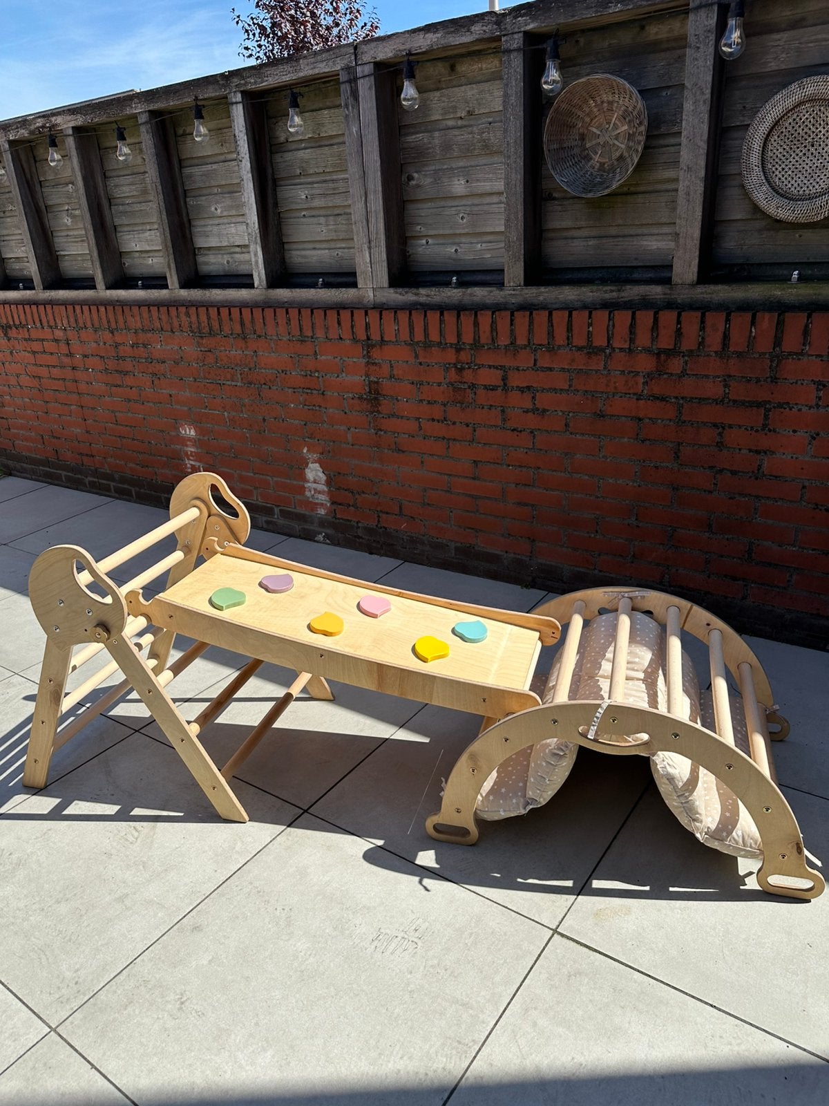 Goodevas Montessori klimset, Kinderen en Baby's, Speelgoed | Houten speelgoed, Ophalen, Zo goed als nieuw
