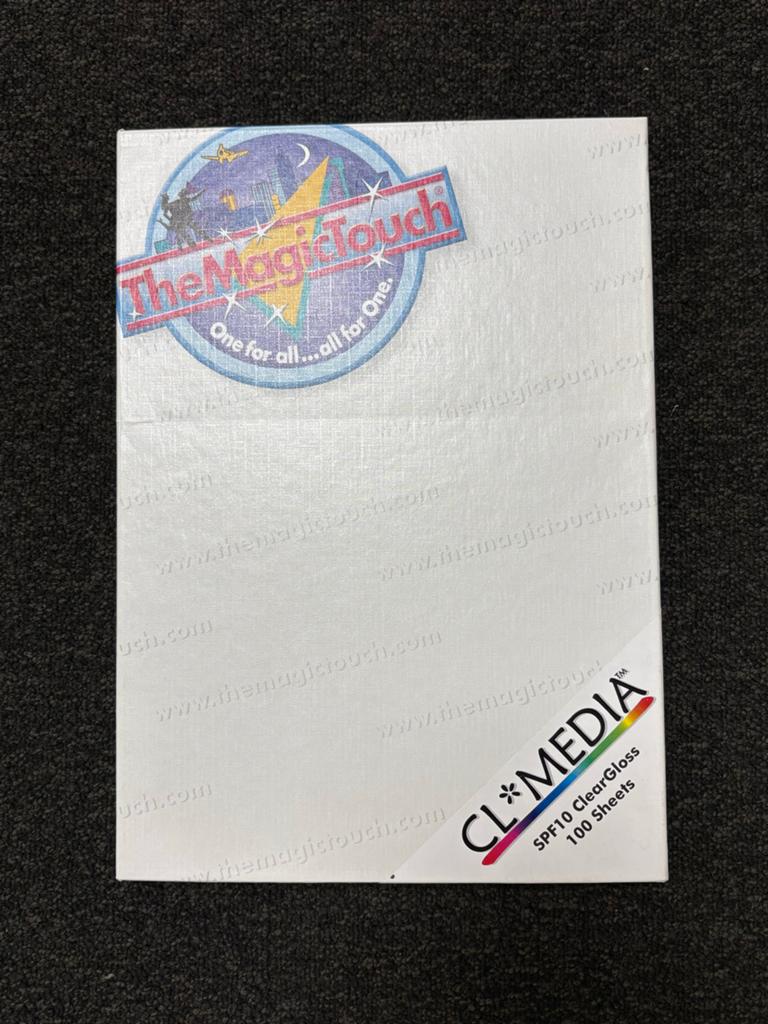 TheMagicTouch CL*MEDIA SPF10 ClearGloss Transferpapier, Hobby en Vrije tijd, Overige Hobby en Vrije tijd, Nieuw, Ophalen of Verzenden