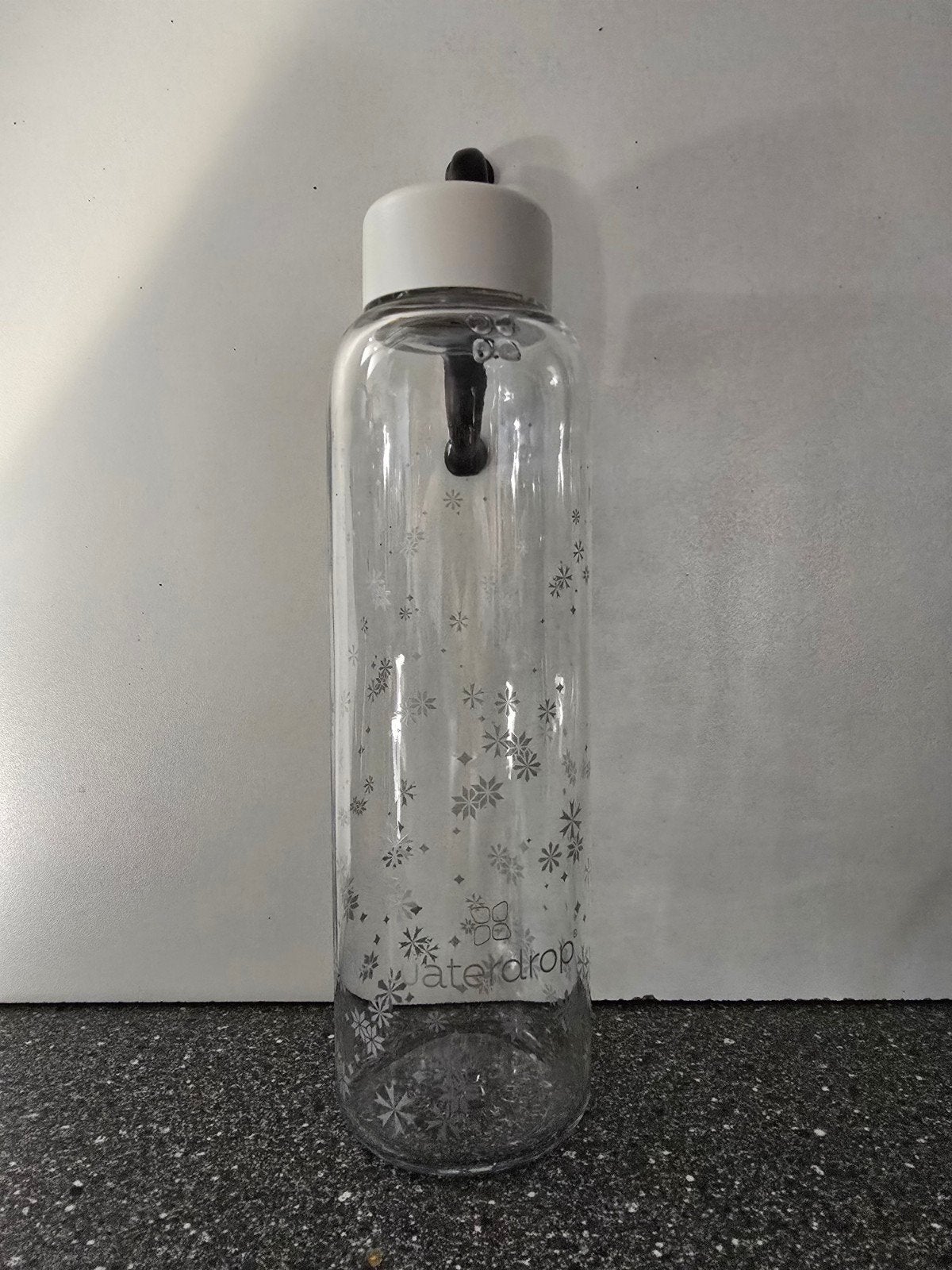 Waterdrop waterfles met snow design, Ophalen of Verzenden, Zo goed als nieuw