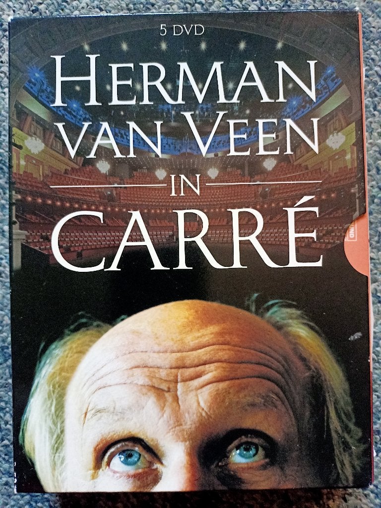 30 jaar Herman van Veen in Carré - 5 DVD box, Alle leeftijden, Boxset, Ophalen of Verzenden, Zo goed als nieuw
