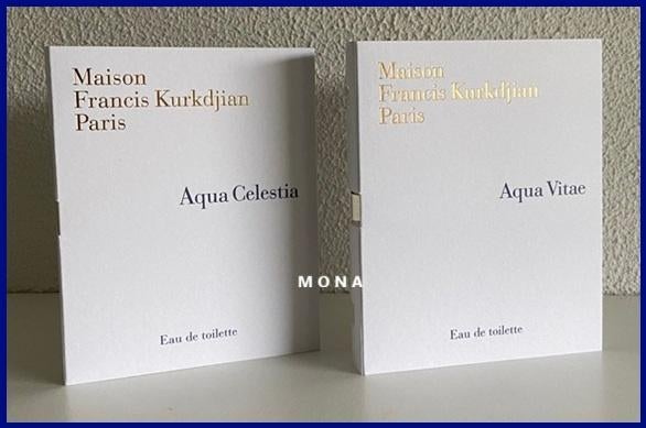 Maison Francis Kurkdjian set 2 niche parfum samples proefjes, Verzenden, Nieuw