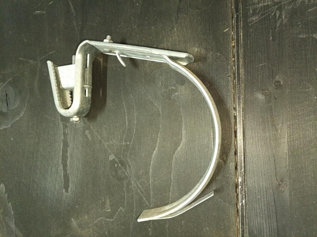 Goot beugels, Ophalen of Verzenden, Zink, 80 mm of meer, Dakgoot