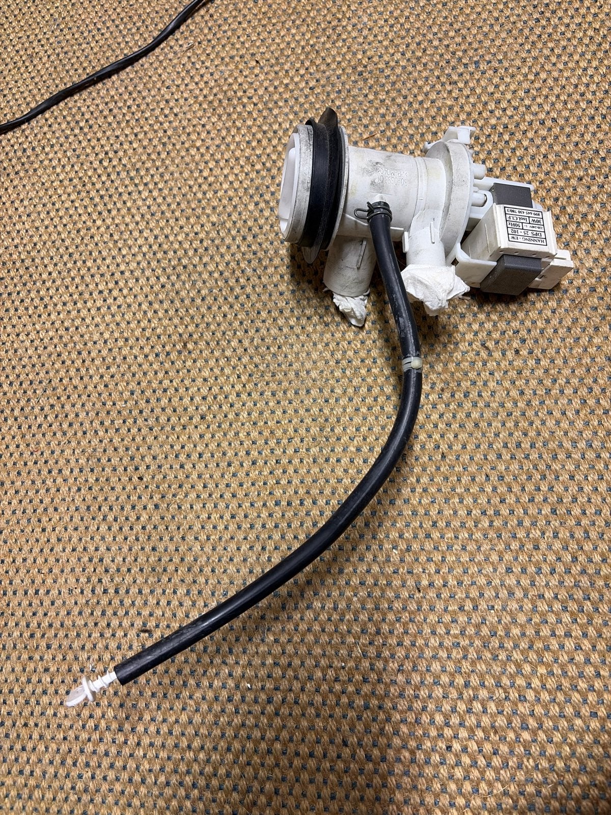 Hanning EW DPS 25-102 Afvoerpomp Wasmachine 30W, Ophalen, Gebruikt