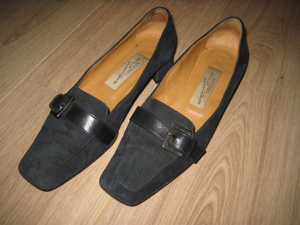 Antonio Paolo donkerblauwe damesschoenen (NIEUW), Ophalen, Schoenen met lage hakken, Blauw, Nieuw