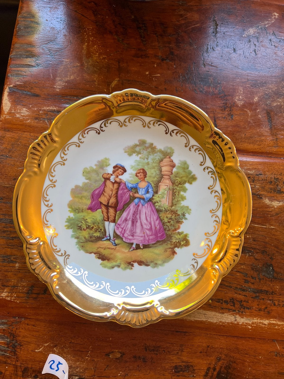 Gloria Fine Porseleinen Schaal - 24cm Doorsnee, Antiek en Kunst, Ophalen