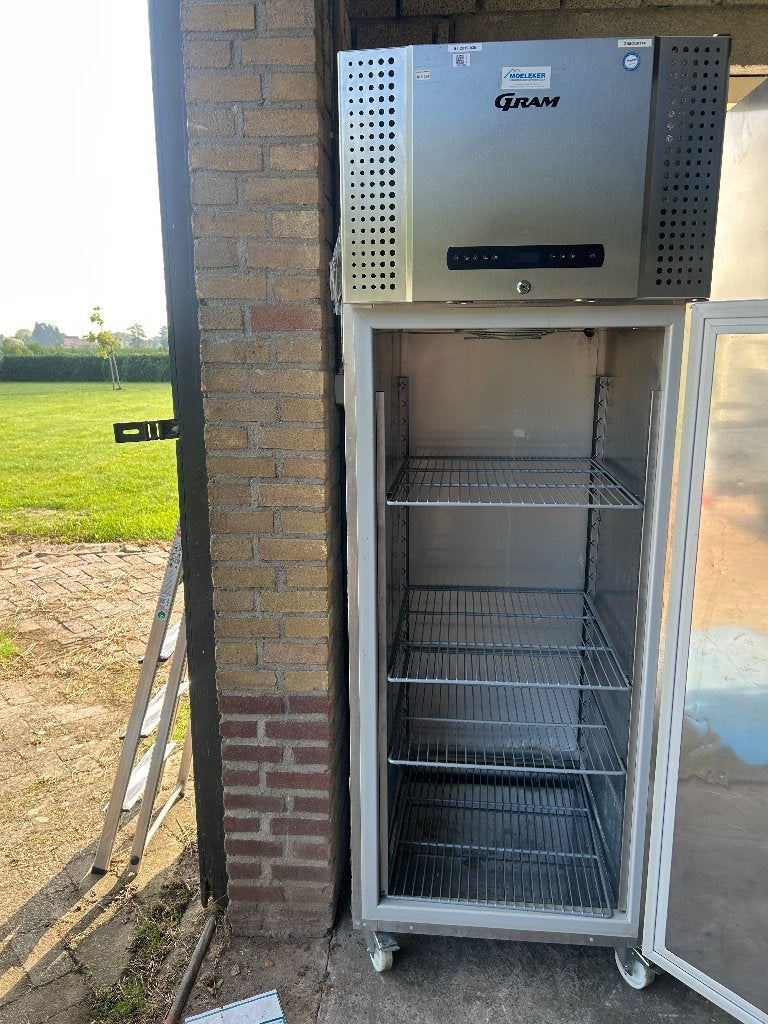2x professionele GRAM RVS horeca koel-/vrieskast 600L, Ophalen, 200 liter of meer, 60 cm of meer, 160 cm of meer