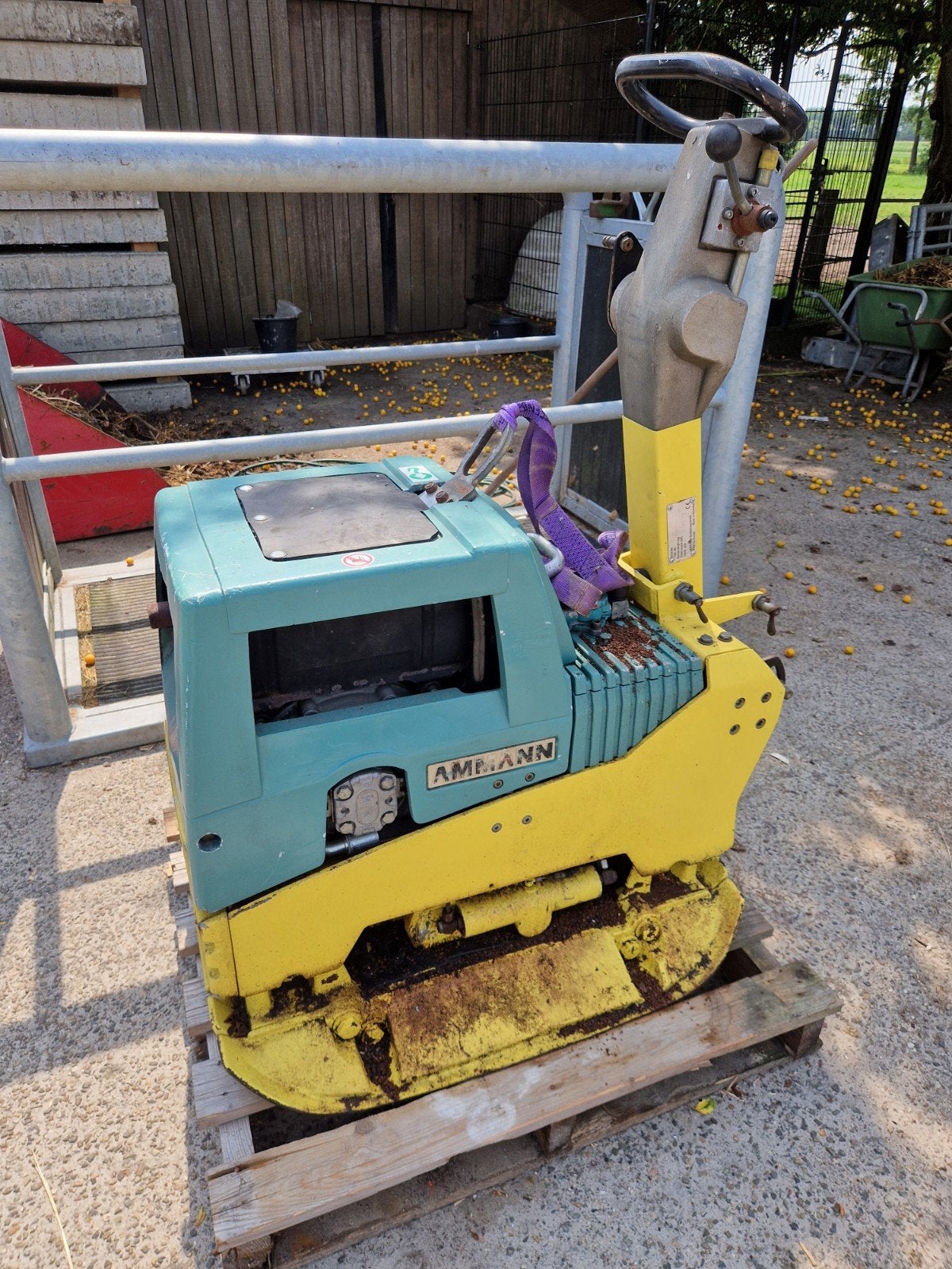 AMMANN HVA 4020 TRILPLAAT, Ophalen, Gebruikt