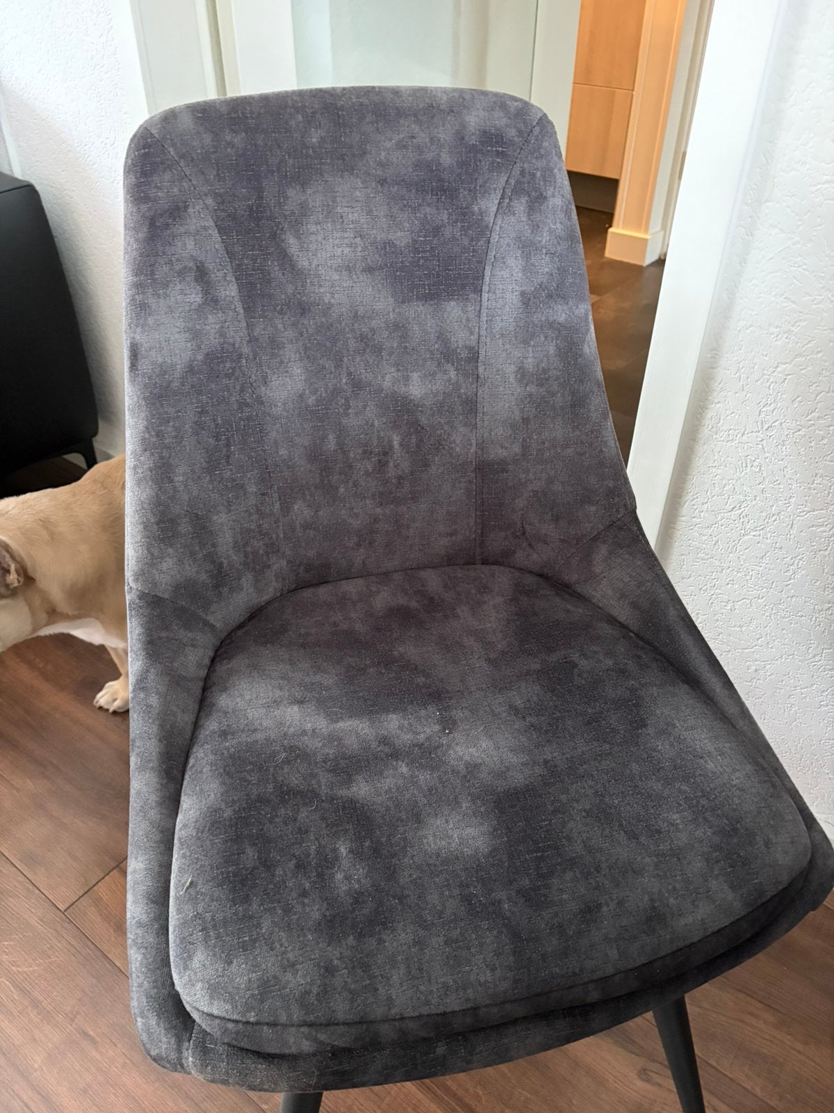Eetkamerstoelen, Huis en Inrichting, Ophalen of Verzenden, Zo goed als nieuw, Vier, Stof