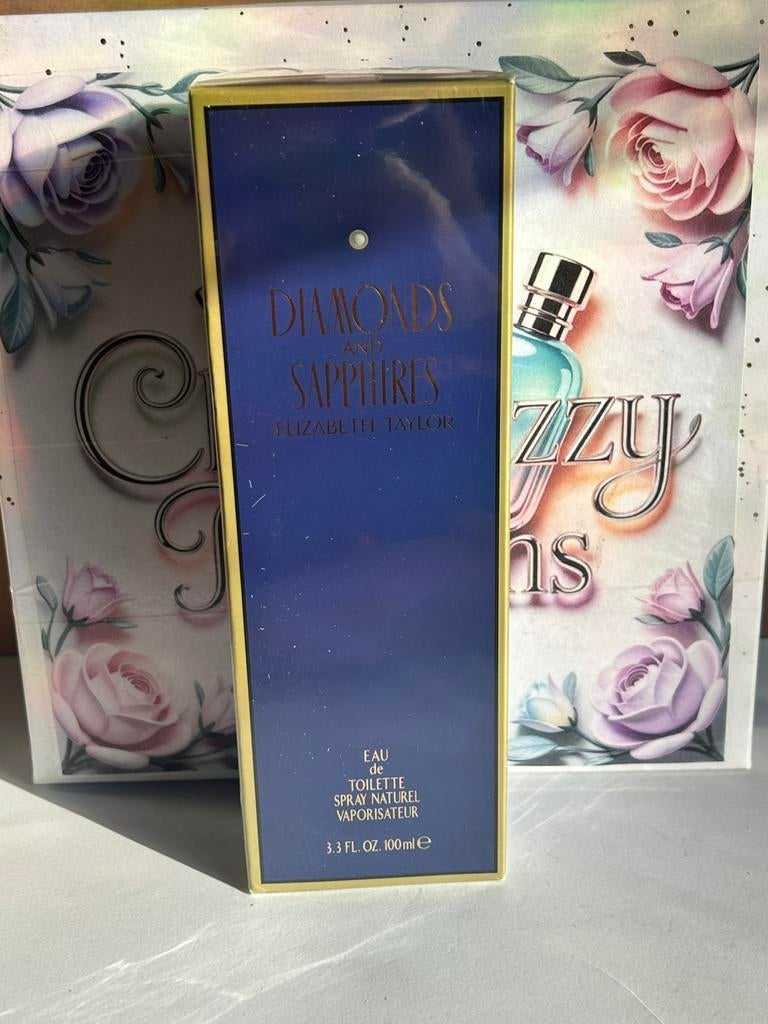 Elisabeth Taylor - diamonds and sapphires 100ml edt, Sieraden, Tassen en Uiterlijk, Uiterlijk | Parfum, Ophalen of Verzenden, Nieuw