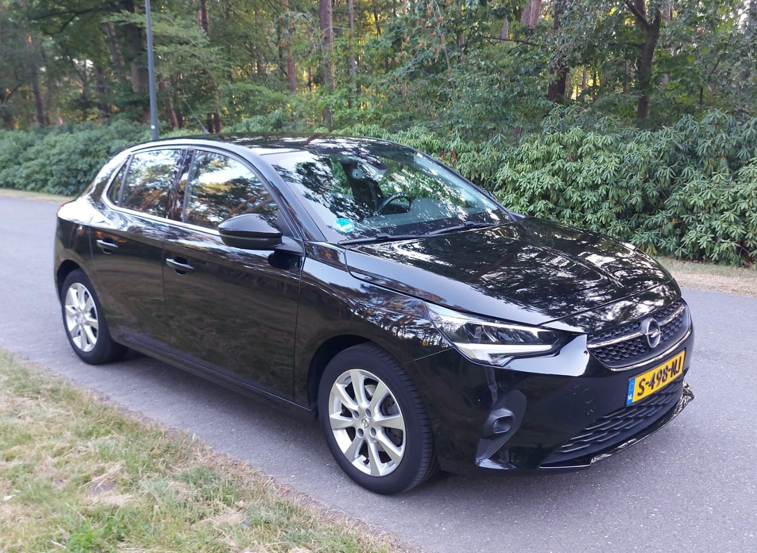 Opel Corsa 1.2 Edition, 100pk 2020 Zwart metallic, 97112 km, Auto's, Voorwielaandrijving, 100 pk, Start-stop-systeem, 1200 kg