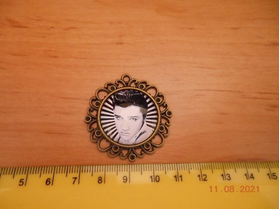 poppenhuis elvis cabochon, Ophalen of Verzenden, Nieuw, Poppenhuis