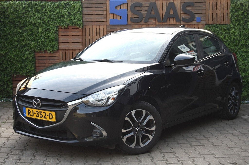 Mazda 2 1.5 Skyactive-G Dynamic+ / NAP / 1ste Eig. / Cruise, Auto's, Mazda, Gebruikt, 4 cilinders, Met garantie (alle), Zwart