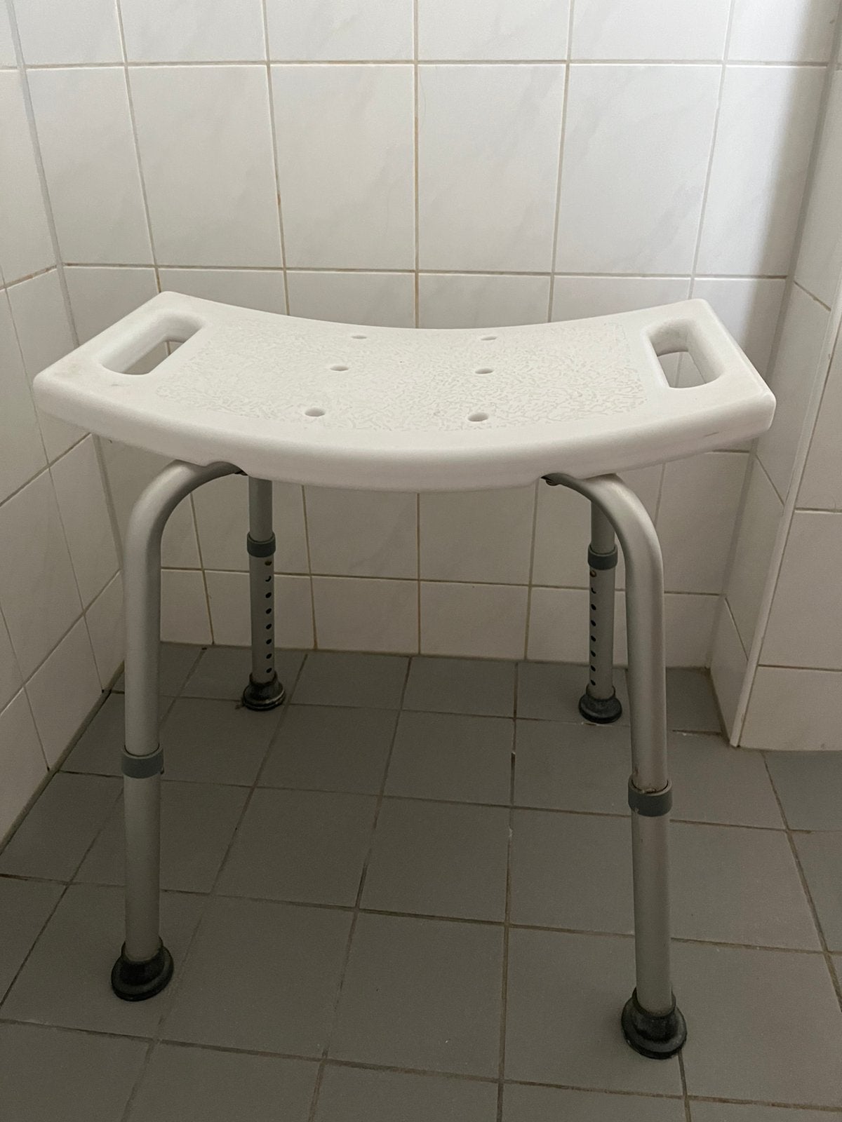 Douche kruk, Ophalen, Zo goed als nieuw