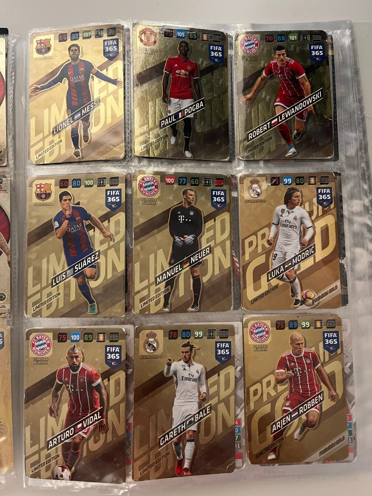 Invincible FIFA 365 Limited Edition Kaarten Set, Ophalen of Verzenden, Gebruikt, Buitenlandse clubs, Spelerskaart