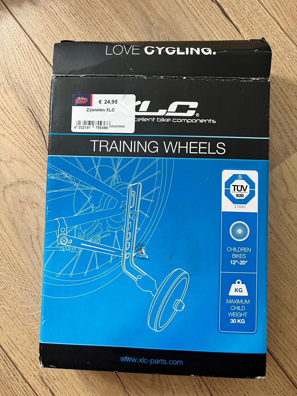 Nieuwe zijwieltjes in doos - XLC Training Wheels, Ophalen of Verzenden, Nieuw
