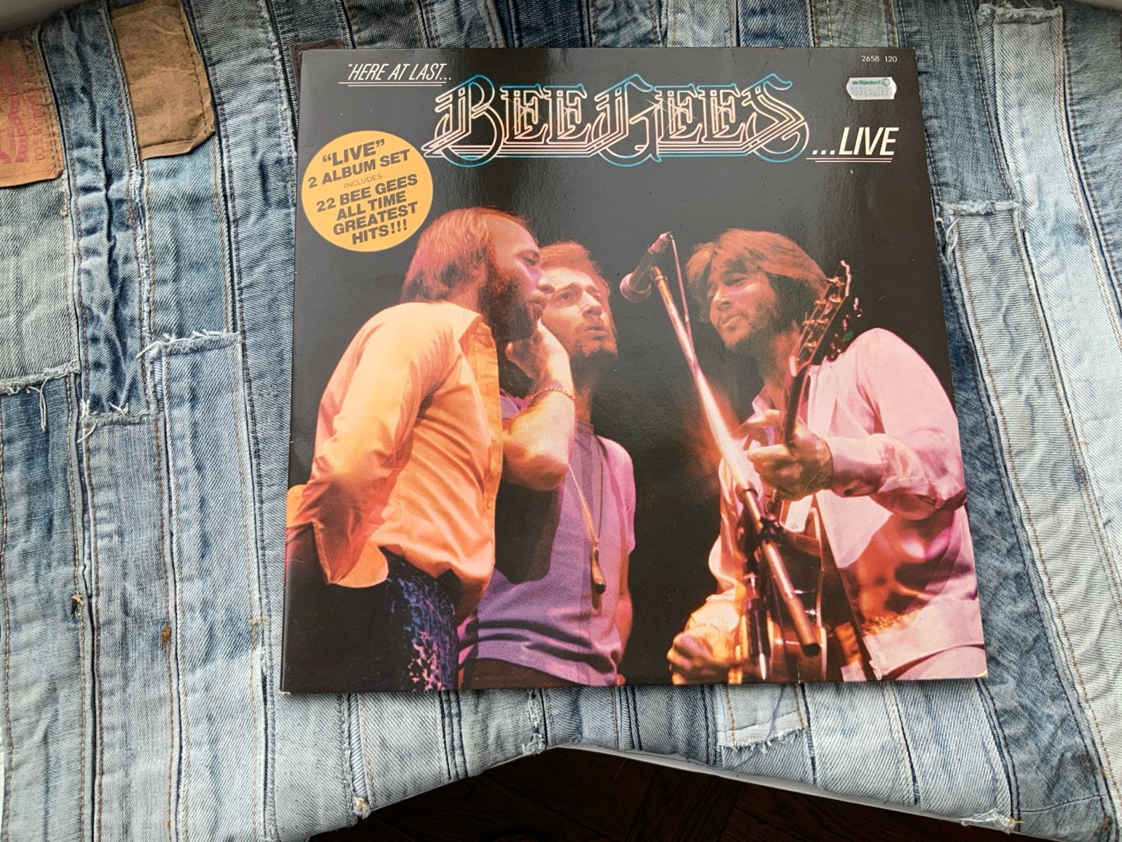 Bee gees here at last live 2 lp, Cd's en Dvd's, Vinyl | Pop, Ophalen of Verzenden