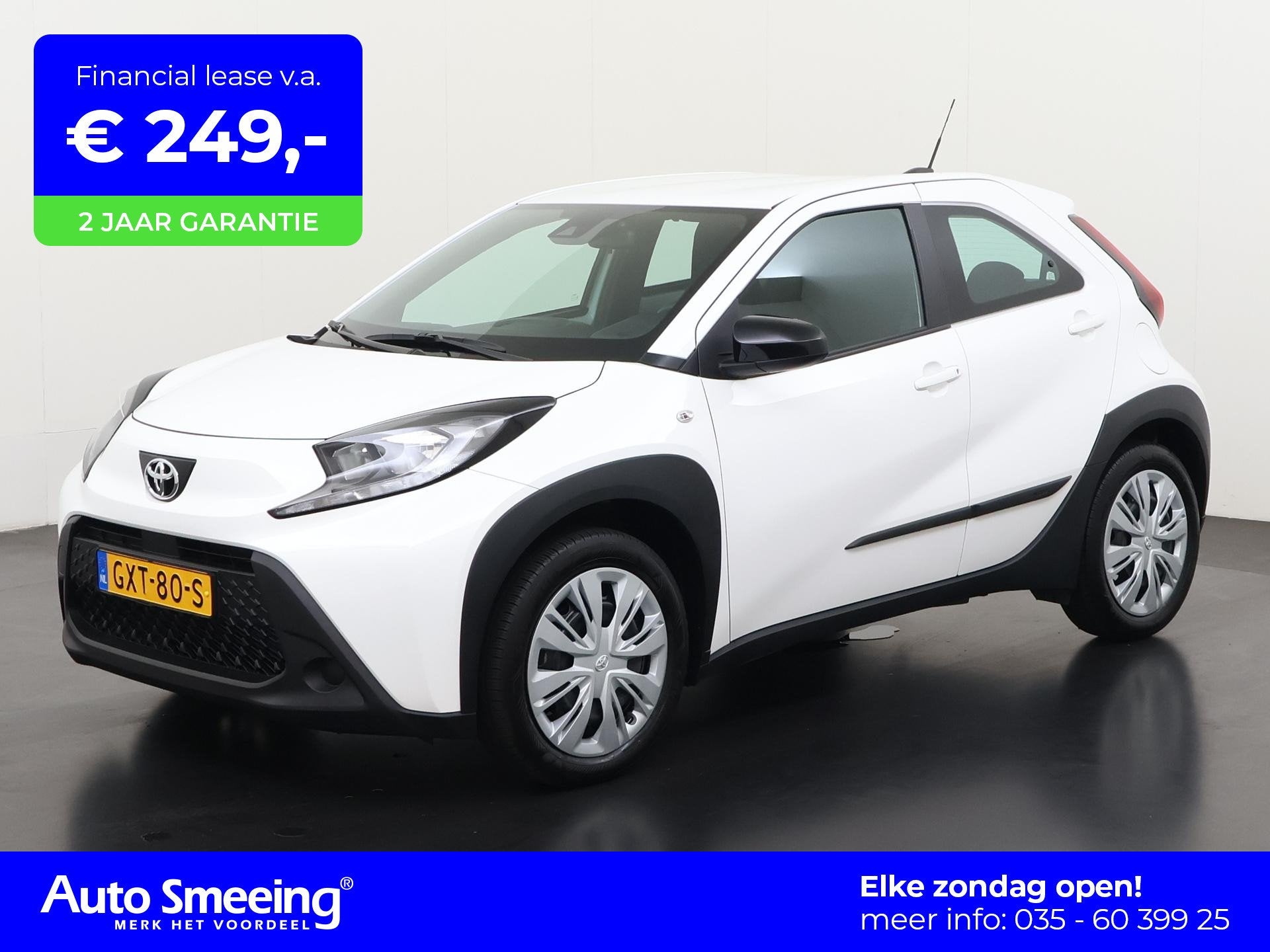Toyota Aygo X 1.0 VVT-i S-CVT Play Automaat | Camera | Apple, 12 maanden, Stof, Gebruikt, Euro 6