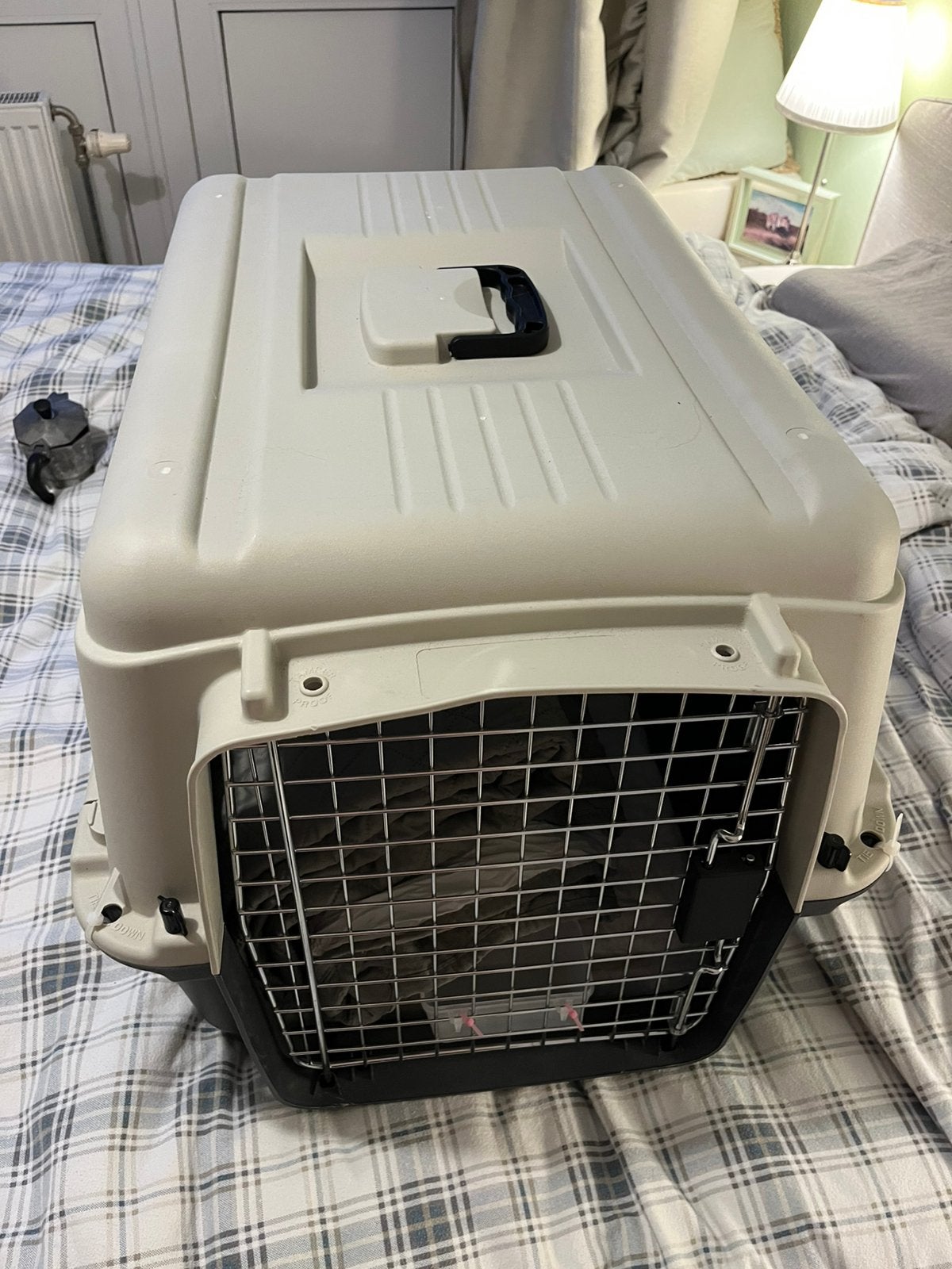 Reismand / transportbox groot kat of hond, Ophalen, Zo goed als nieuw