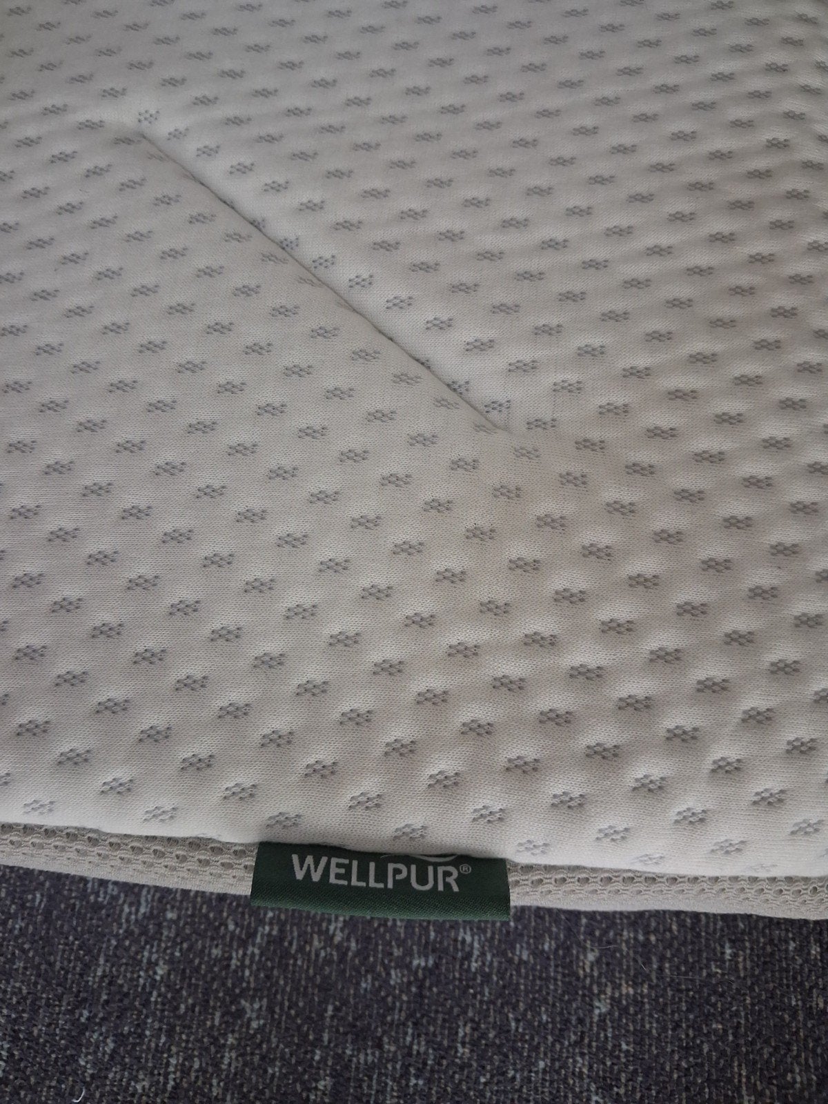 Traagschuimtopper wellpur gold, Ophalen, Eenpersoons, 80 cm