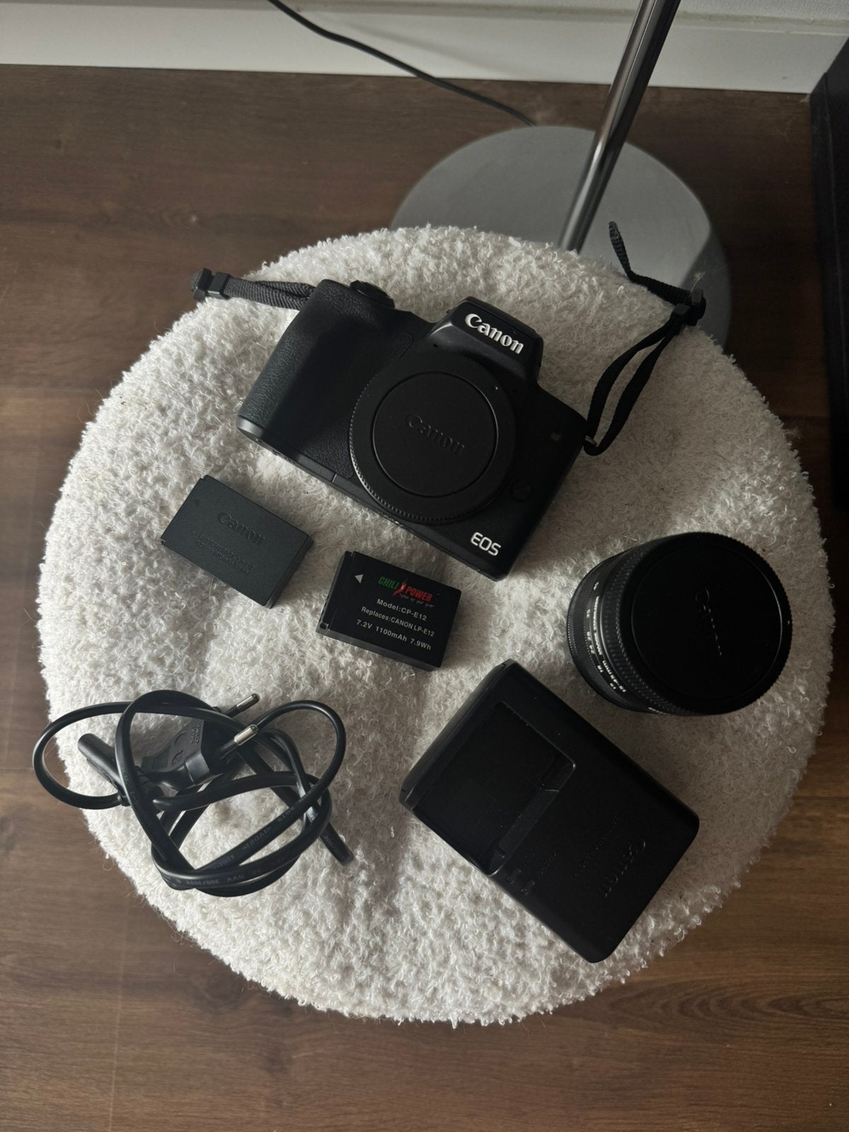 Canon EOSM50 camera, Ophalen, Canon, Lensdop, Zo goed als nieuw
