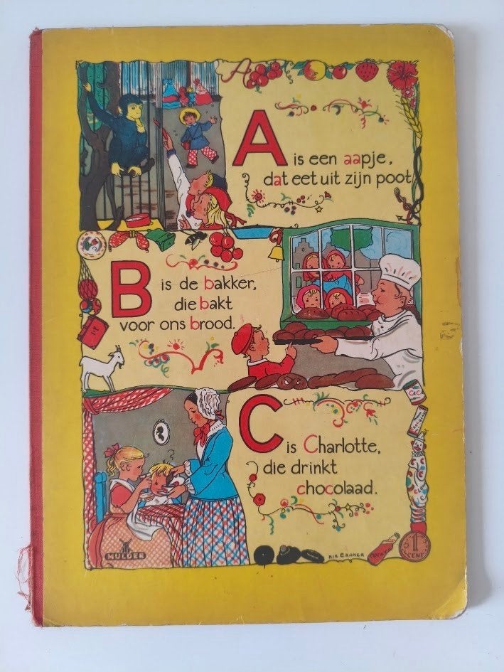 ABC prentenboek ( Rie Cramer & Mulder en zoon ), Boeken, Ophalen of Verzenden, Gelezen