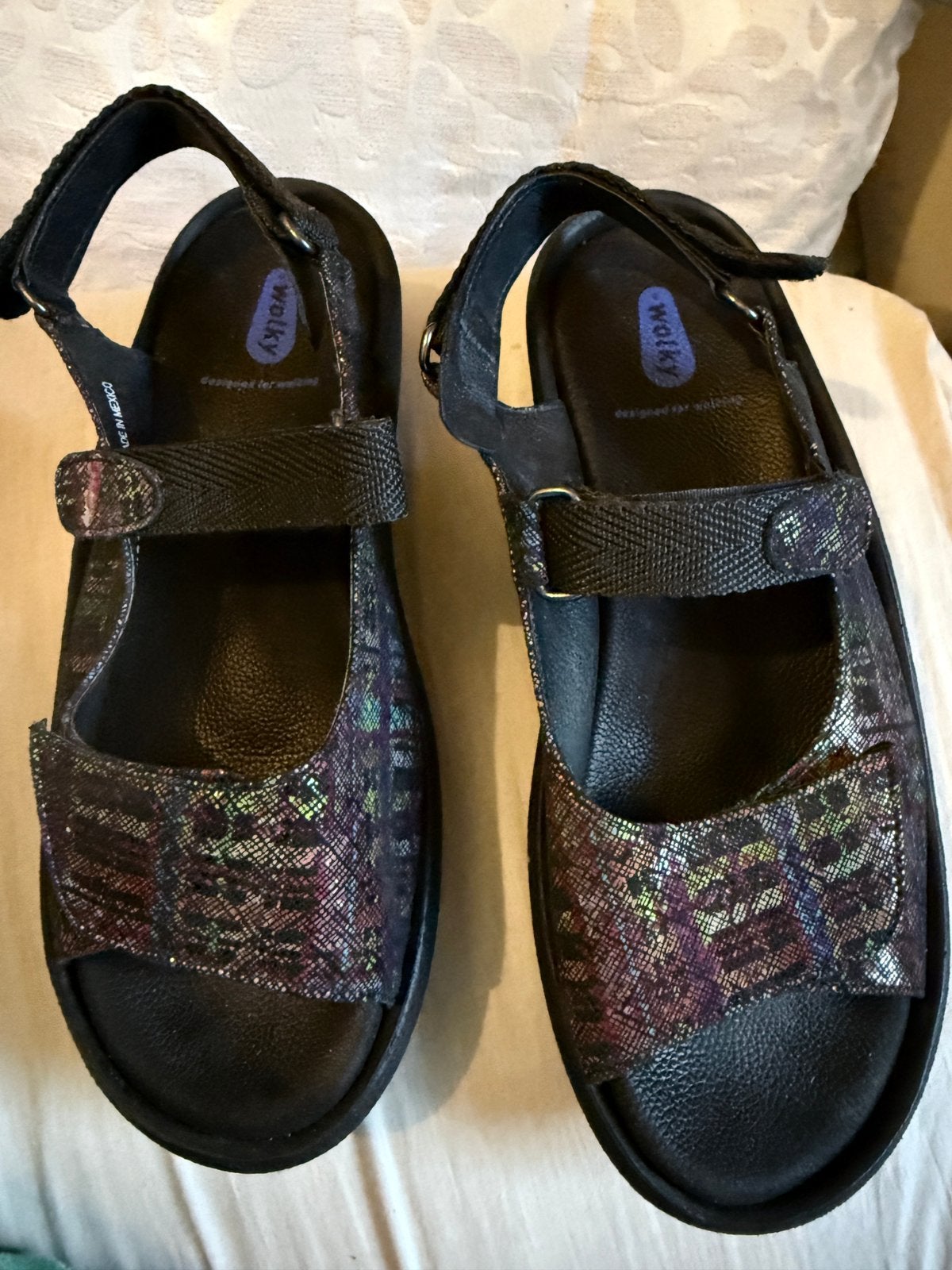 Wolky Sandalen maat 40 NIEUW 1x gedragen, Ophalen of Verzenden, Zo goed als nieuw, Sandalen of Muiltjes