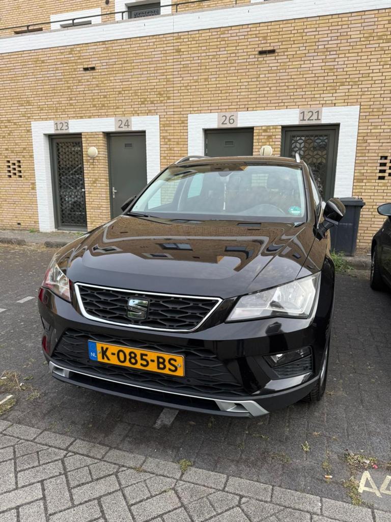 Seat Ateca 1.4 Ecotsi 150pk Dsg-7 2017 Zwart, Auto's, Seat, 680 kg, 4 cilinders, Ateca, Zwart