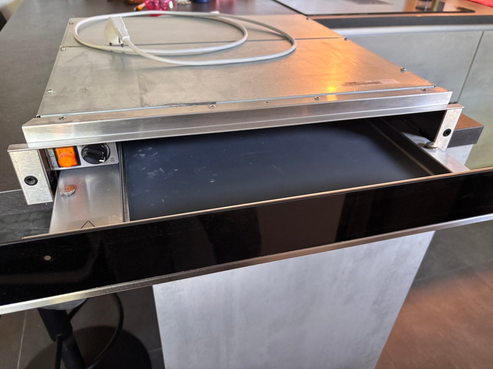 Warmhoudlade Miele EGW 6210 Ed/cs inbouw zwart, Witgoed en Apparatuur, Koffiezetapparaten, Ophalen of Verzenden, Zo goed als nieuw