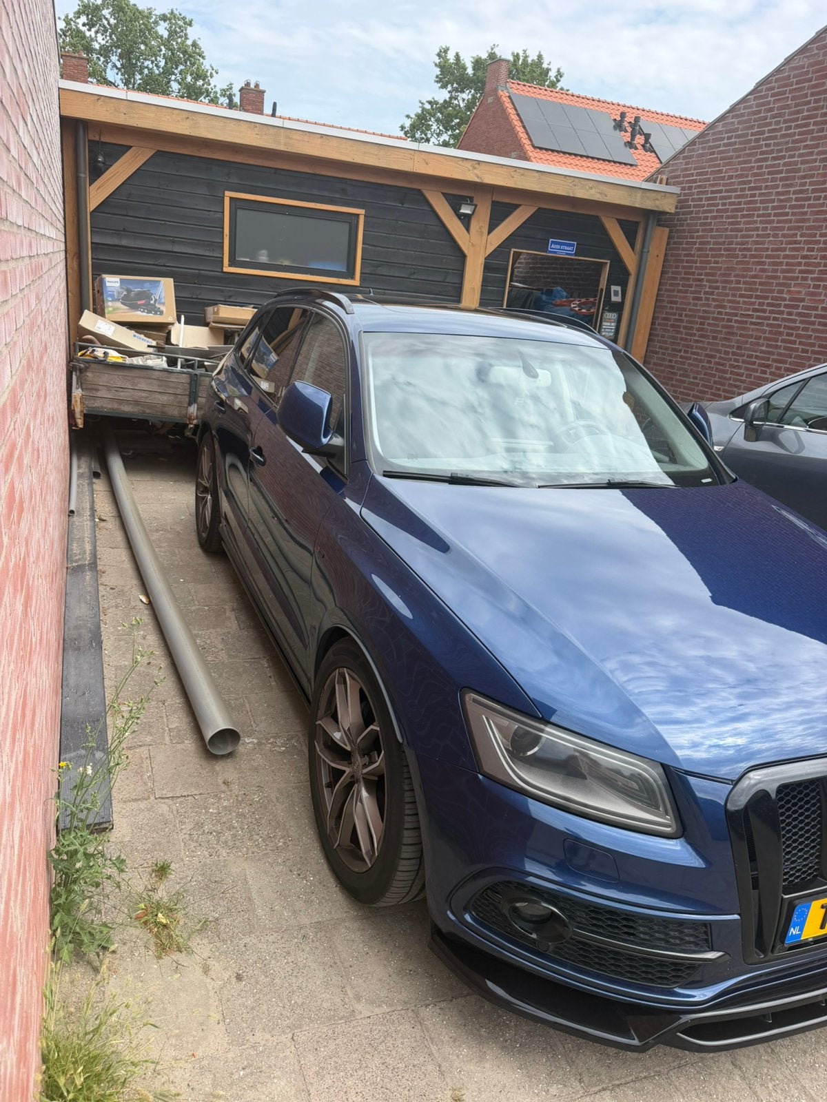 Audi q5 2014 Blauw, 2995 cc, Blauw, 10 km/l, 272 pk