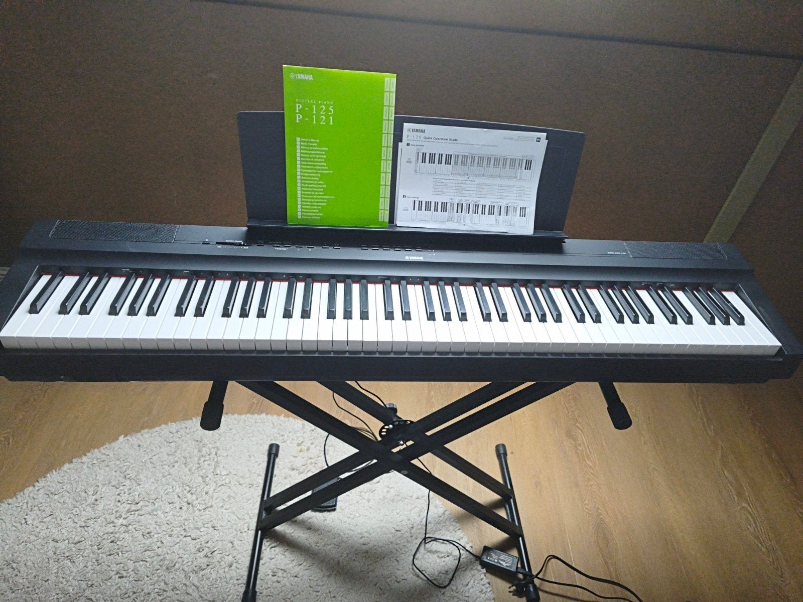 Yamaha P-125 Digitaal Piano - Nieuwstaat, Ophalen, Zwart, Digitaal, Nieuw