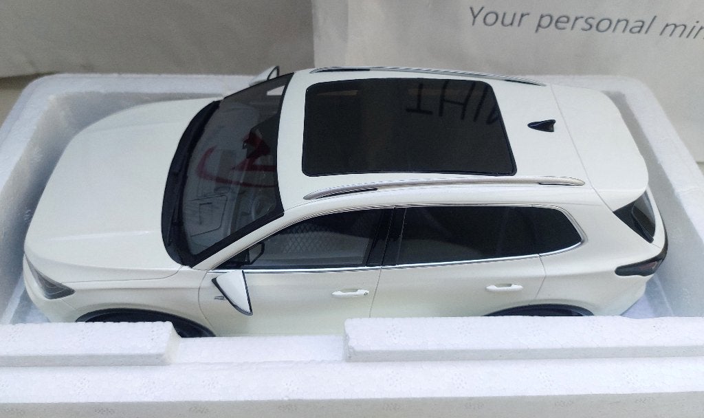 OttOmobile 1:18 Volkswagen Tiguan e Tsi R-Line 2024 wit, Ophalen of Verzenden, Nieuw, Auto, OttOMobile