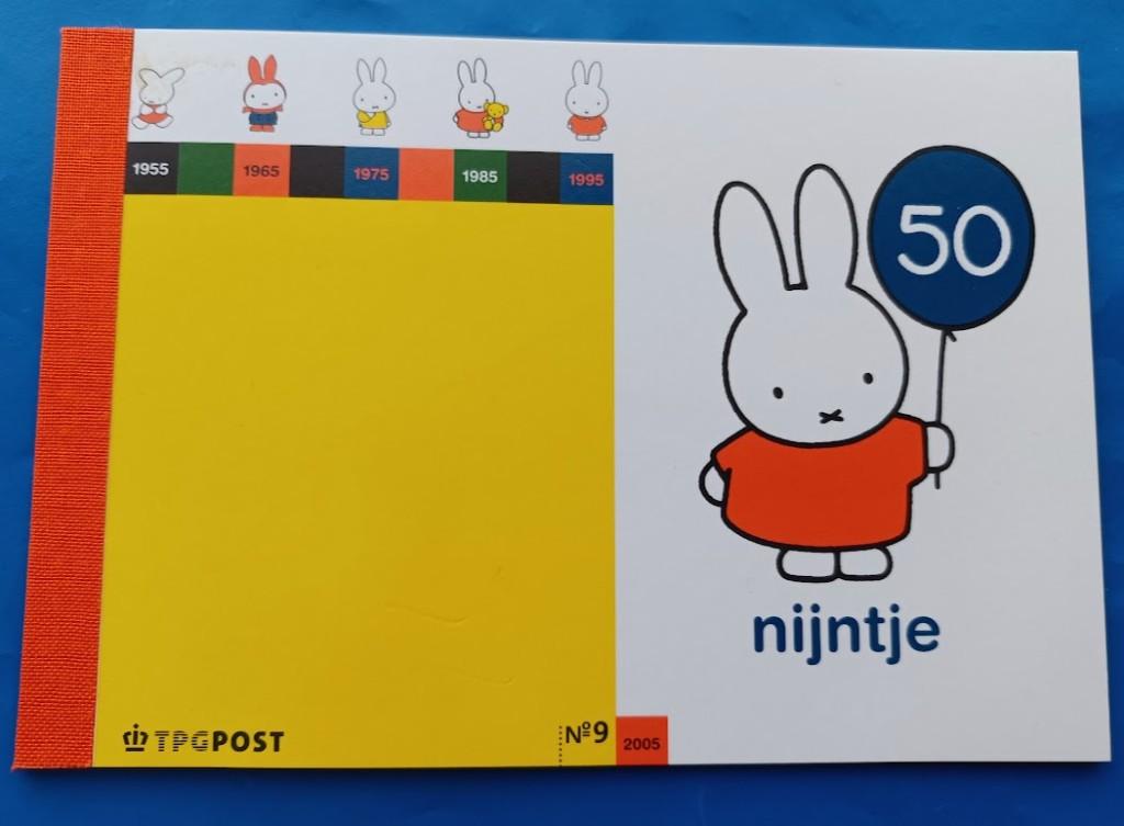 Prestigeboekje 9 - Nijntje 50 jaar, Verzenden, Na 1940, Postfris