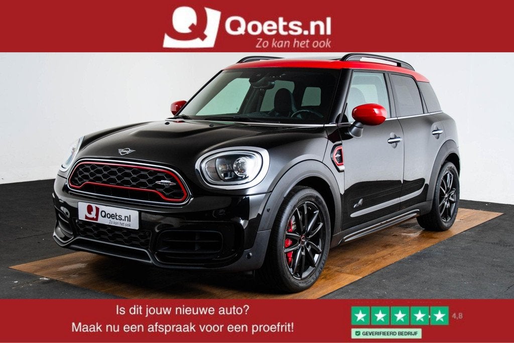 Mini Countryman John Cooper Works ALL4 Chili Panoramadak - H, Auto's, Mini, Bedrijf, Te koop, Countryman, 4x4, ABS, Achteruitrijcamera