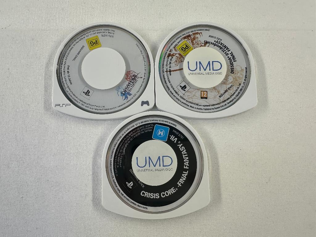 Playstation Portable Final Fantasy Games 3 stuks - PSP, Spelcomputers en Games, Games | Sony PlayStation Portable, Gebruikt, Role Playing Game (Rpg)
