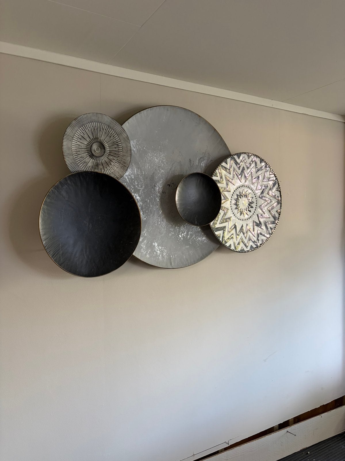 Te koop wandpaneel, Ophalen, Metaal, Gebruikt, Wandbord of Wandpaneel