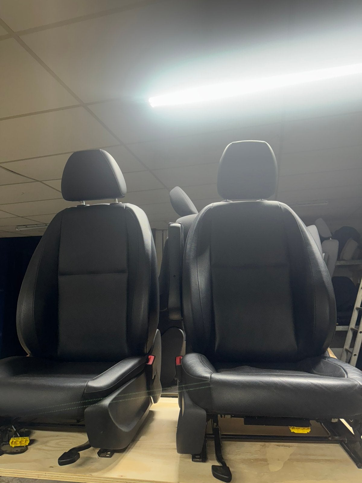 Mercedes Vito W447 Originele Lederen Stoelenset, Auto-onderdelen, Ophalen, Mercedes-Benz