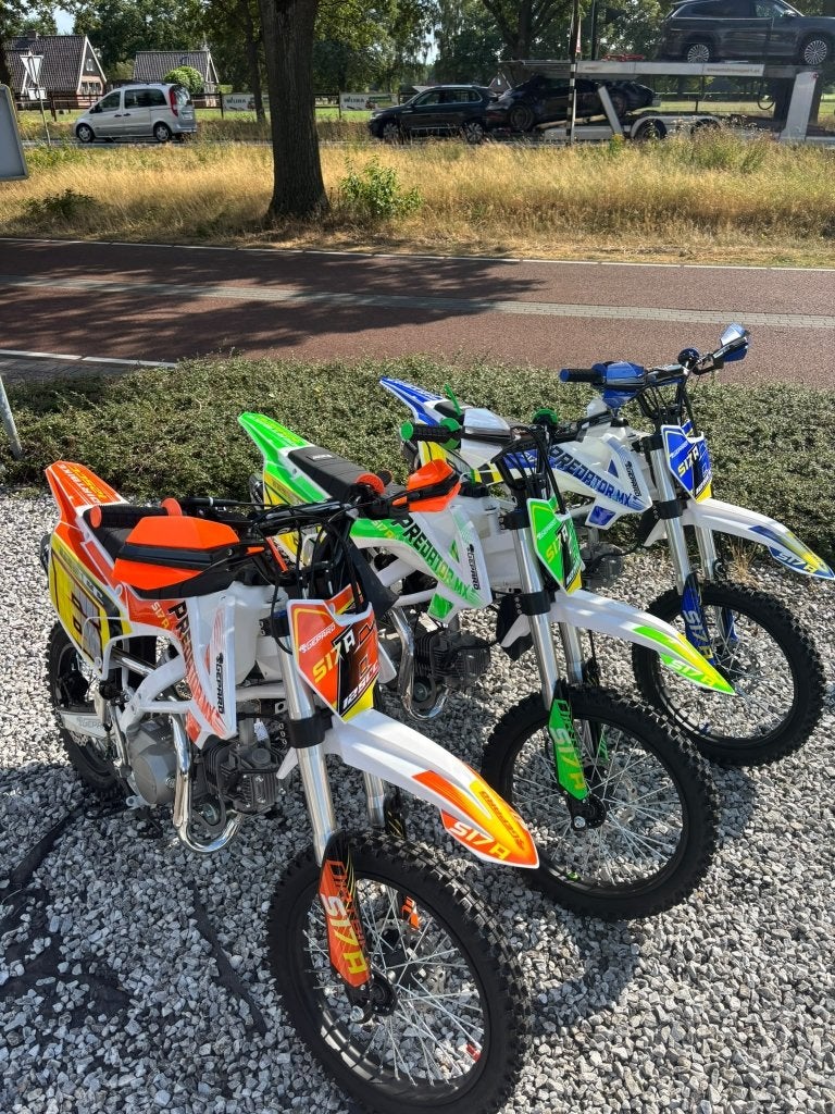 125cc 4-takt crossmotor dirtbike schakel 17/14 offroad, Bedrijf, Niet opgegeven, -, Niet opgegeven