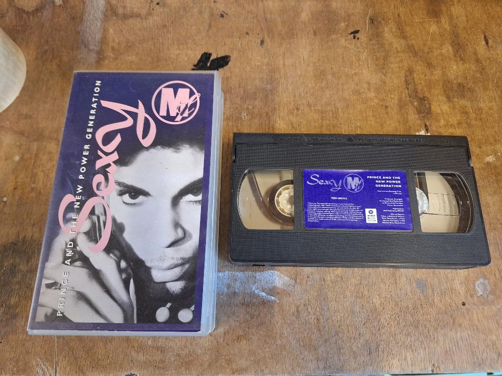 Vintage VHS video Prince New Power Generation Sexy uit 1992, Alle leeftijden, Ophalen of Verzenden, Gebruikt