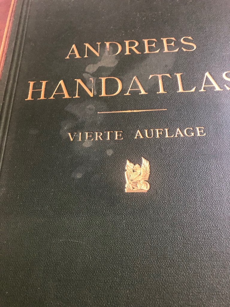 Andrees Handatlas, Landkaart, 1800 tot 2000, Wereld, Ophalen