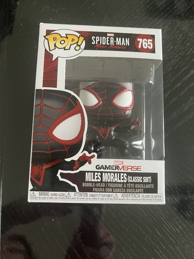 Funko pop Spider-man: Miles Morales(classic suit) nr. 765, Ophalen of Verzenden, Nieuw