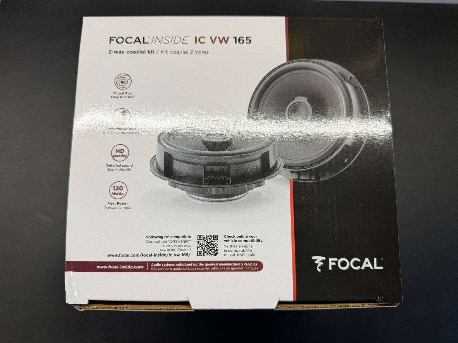 Focal IC VW 165 speakers, Auto diversen, Autospeakers, Verzenden, Nieuw